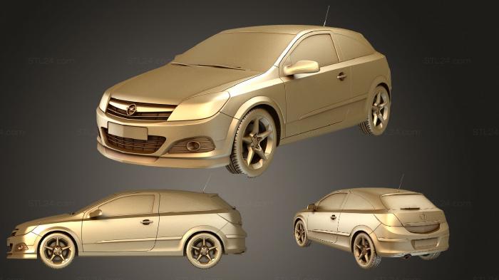 Автомобили и транспорт (Опель, CARS_2869) 3D модель для ЧПУ станка